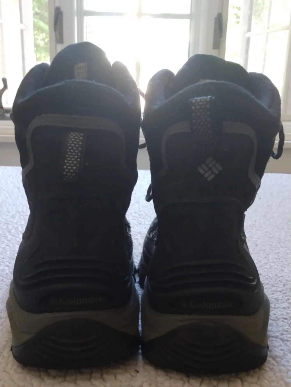 Columbia Black Omnitech Winter/Snow/Hiking Boots  10.5 Wide